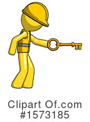 Yellow Design Mascot Clipart #1573185 by Leo Blanchette