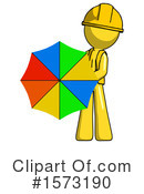 Yellow Design Mascot Clipart #1573190 by Leo Blanchette