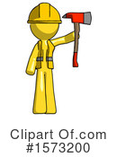 Yellow Design Mascot Clipart #1573200 by Leo Blanchette