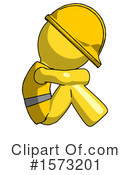 Yellow Design Mascot Clipart #1573201 by Leo Blanchette