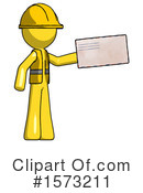 Yellow Design Mascot Clipart #1573211 by Leo Blanchette