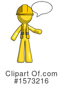 Yellow Design Mascot Clipart #1573216 by Leo Blanchette