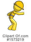 Yellow Design Mascot Clipart #1573219 by Leo Blanchette