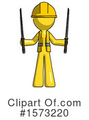 Yellow Design Mascot Clipart #1573220 by Leo Blanchette
