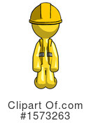 Yellow Design Mascot Clipart #1573263 by Leo Blanchette