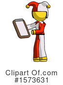 Yellow Design Mascot Clipart #1573631 by Leo Blanchette