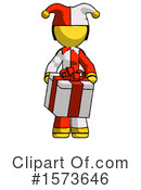Yellow Design Mascot Clipart #1573646 by Leo Blanchette