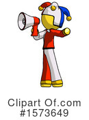 Yellow Design Mascot Clipart #1573649 by Leo Blanchette