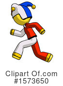 Yellow Design Mascot Clipart #1573650 by Leo Blanchette
