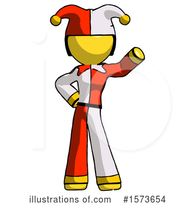 Royalty-Free (RF) Yellow Design Mascot Clipart Illustration by Leo Blanchette - Stock Sample #1573654