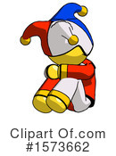 Yellow Design Mascot Clipart #1573662 by Leo Blanchette