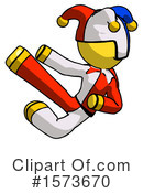Yellow Design Mascot Clipart #1573670 by Leo Blanchette