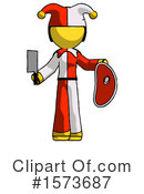 Yellow Design Mascot Clipart #1573687 by Leo Blanchette