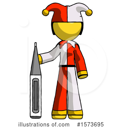 Royalty-Free (RF) Yellow Design Mascot Clipart Illustration by Leo Blanchette - Stock Sample #1573695