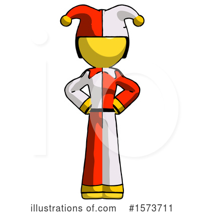 Royalty-Free (RF) Yellow Design Mascot Clipart Illustration by Leo Blanchette - Stock Sample #1573711
