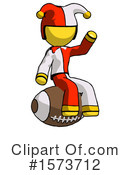 Yellow Design Mascot Clipart #1573712 by Leo Blanchette