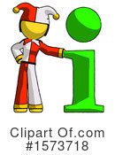 Yellow Design Mascot Clipart #1573718 by Leo Blanchette