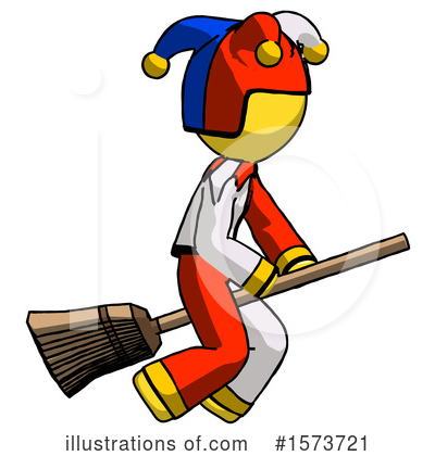 Royalty-Free (RF) Yellow Design Mascot Clipart Illustration by Leo Blanchette - Stock Sample #1573721