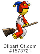 Yellow Design Mascot Clipart #1573721 by Leo Blanchette