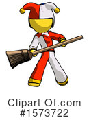 Yellow Design Mascot Clipart #1573722 by Leo Blanchette