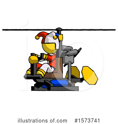 Royalty-Free (RF) Yellow Design Mascot Clipart Illustration by Leo Blanchette - Stock Sample #1573741