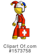 Yellow Design Mascot Clipart #1573758 by Leo Blanchette