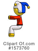 Yellow Design Mascot Clipart #1573760 by Leo Blanchette