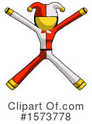 Yellow Design Mascot Clipart #1573778 by Leo Blanchette