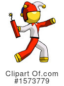 Yellow Design Mascot Clipart #1573779 by Leo Blanchette