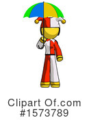 Yellow Design Mascot Clipart #1573789 by Leo Blanchette
