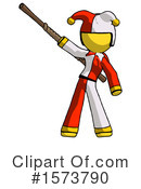 Yellow Design Mascot Clipart #1573790 by Leo Blanchette