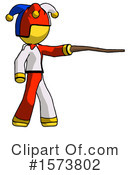 Yellow Design Mascot Clipart #1573802 by Leo Blanchette