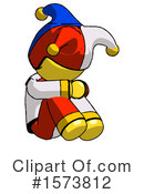 Yellow Design Mascot Clipart #1573812 by Leo Blanchette