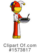 Yellow Design Mascot Clipart #1573817 by Leo Blanchette