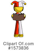 Yellow Design Mascot Clipart #1573836 by Leo Blanchette