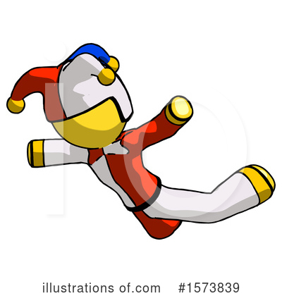 Royalty-Free (RF) Yellow Design Mascot Clipart Illustration by Leo Blanchette - Stock Sample #1573839