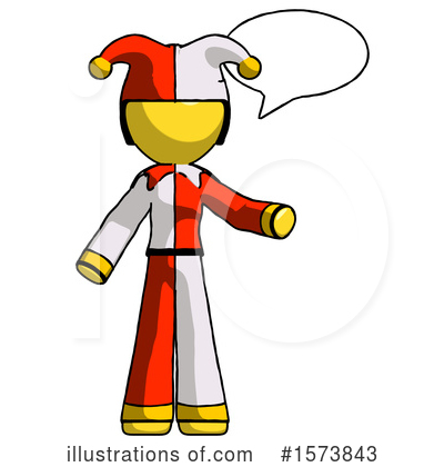Royalty-Free (RF) Yellow Design Mascot Clipart Illustration by Leo Blanchette - Stock Sample #1573843