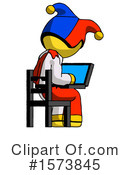 Yellow Design Mascot Clipart #1573845 by Leo Blanchette