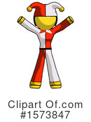 Yellow Design Mascot Clipart #1573847 by Leo Blanchette