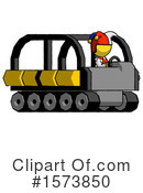 Yellow Design Mascot Clipart #1573850 by Leo Blanchette
