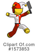 Yellow Design Mascot Clipart #1573853 by Leo Blanchette