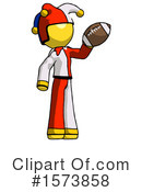Yellow Design Mascot Clipart #1573858 by Leo Blanchette