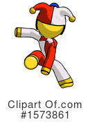 Yellow Design Mascot Clipart #1573861 by Leo Blanchette