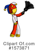 Yellow Design Mascot Clipart #1573871 by Leo Blanchette