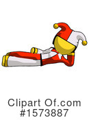 Yellow Design Mascot Clipart #1573887 by Leo Blanchette