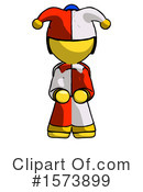 Yellow Design Mascot Clipart #1573899 by Leo Blanchette