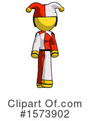 Yellow Design Mascot Clipart #1573902 by Leo Blanchette