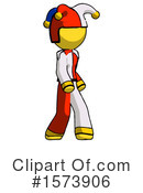 Yellow Design Mascot Clipart #1573906 by Leo Blanchette