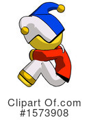 Yellow Design Mascot Clipart #1573908 by Leo Blanchette
