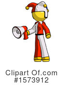 Yellow Design Mascot Clipart #1573912 by Leo Blanchette